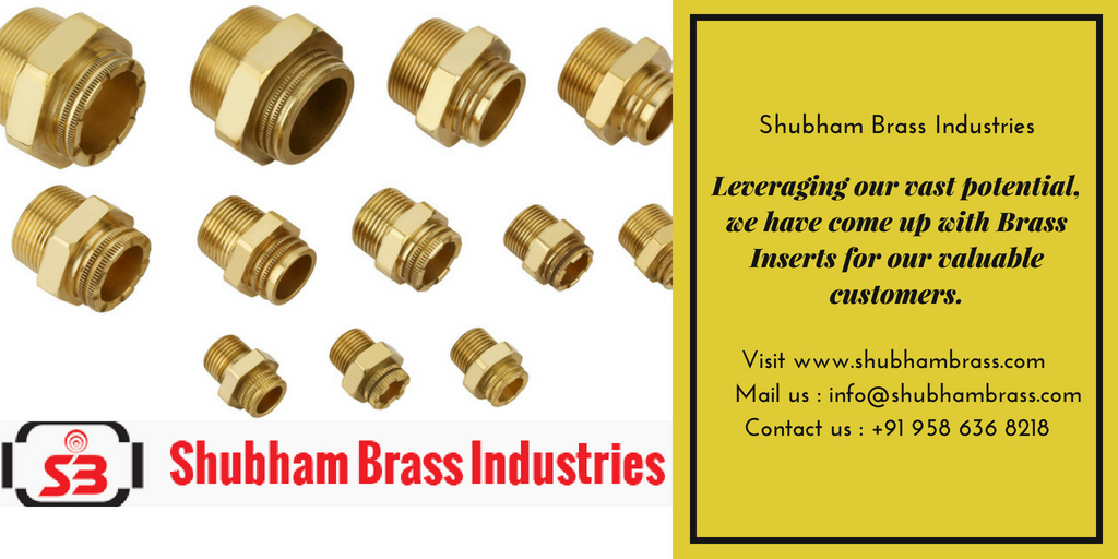 Types of Brass Inserts by Shubham Industries
